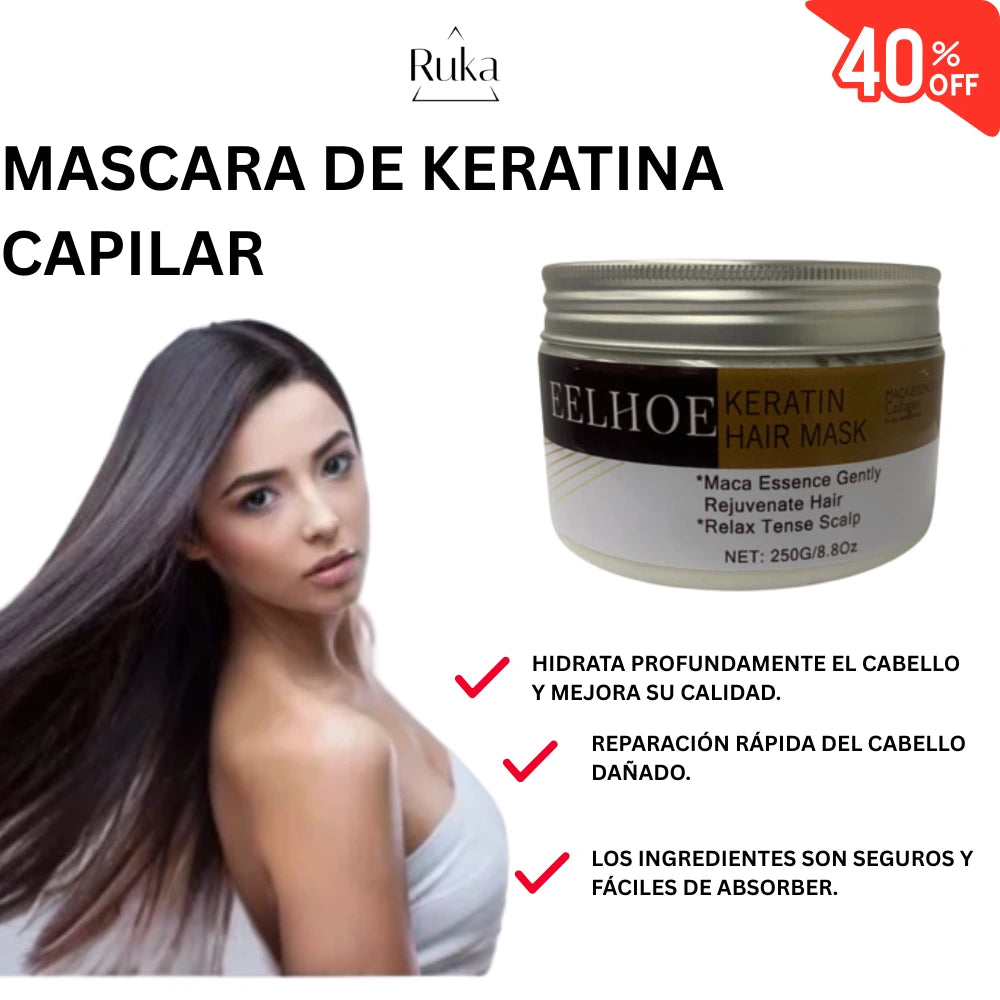 Keratina Luxe: ¡Resalta tu cabello en minutos!