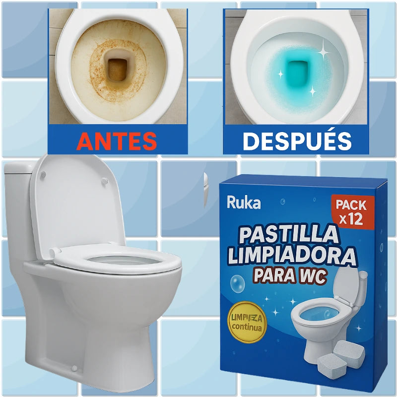 ¡Inodoro como nuevo y desinfectado con solo un uso! (Caja de 12 Unidades)