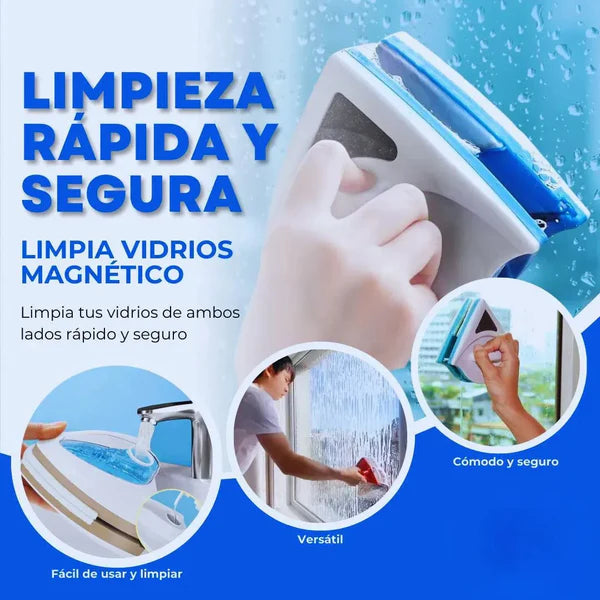Limpia tus ventanas por dentro y por fuera sin subirte a nada (¡y con guantes de regalo!)