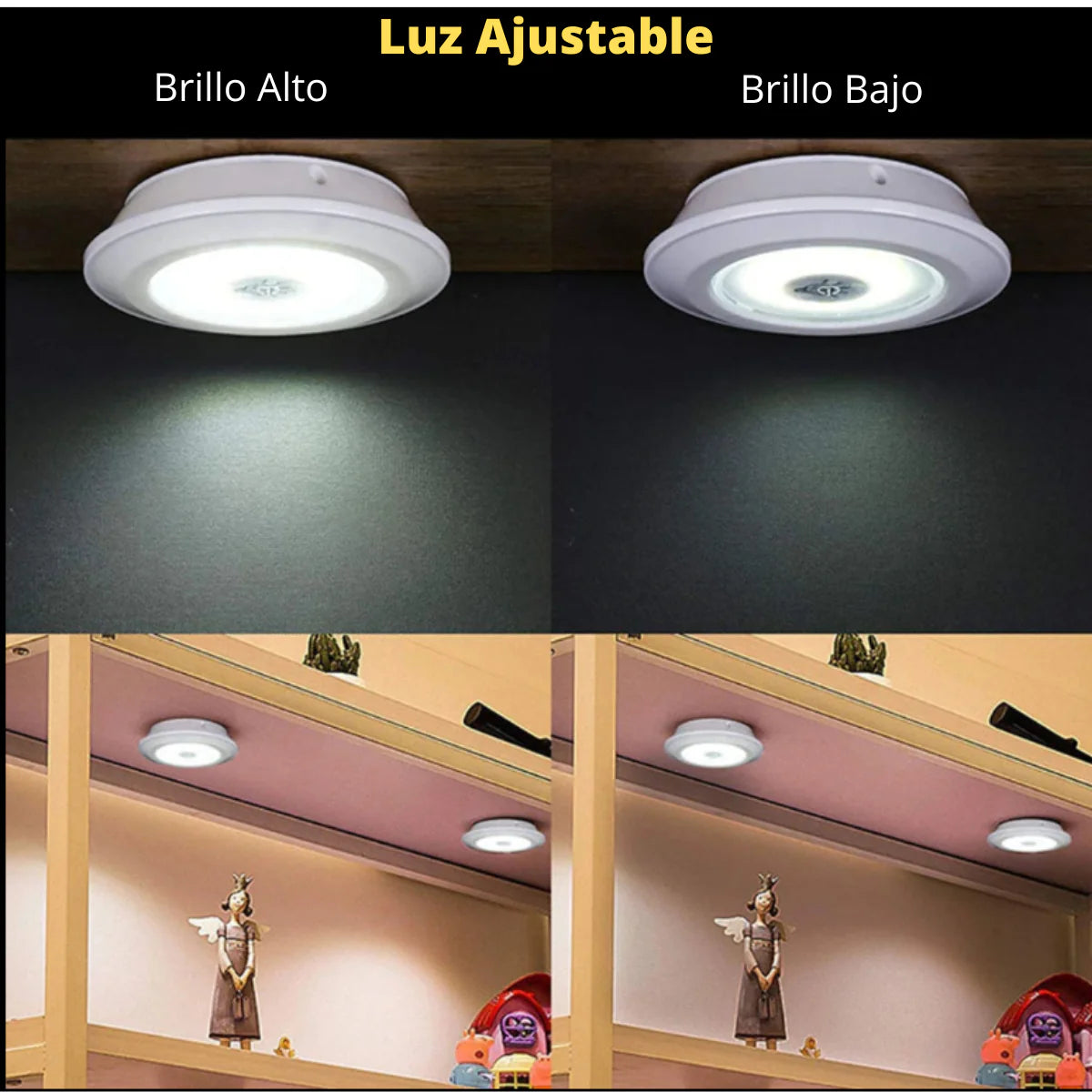 Set 3 Luces LED + Control Remoto