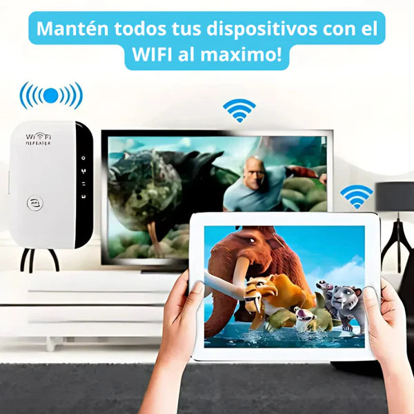 WiFácil™ - Mas Señal En Toda Tu Casa u Oficina.
