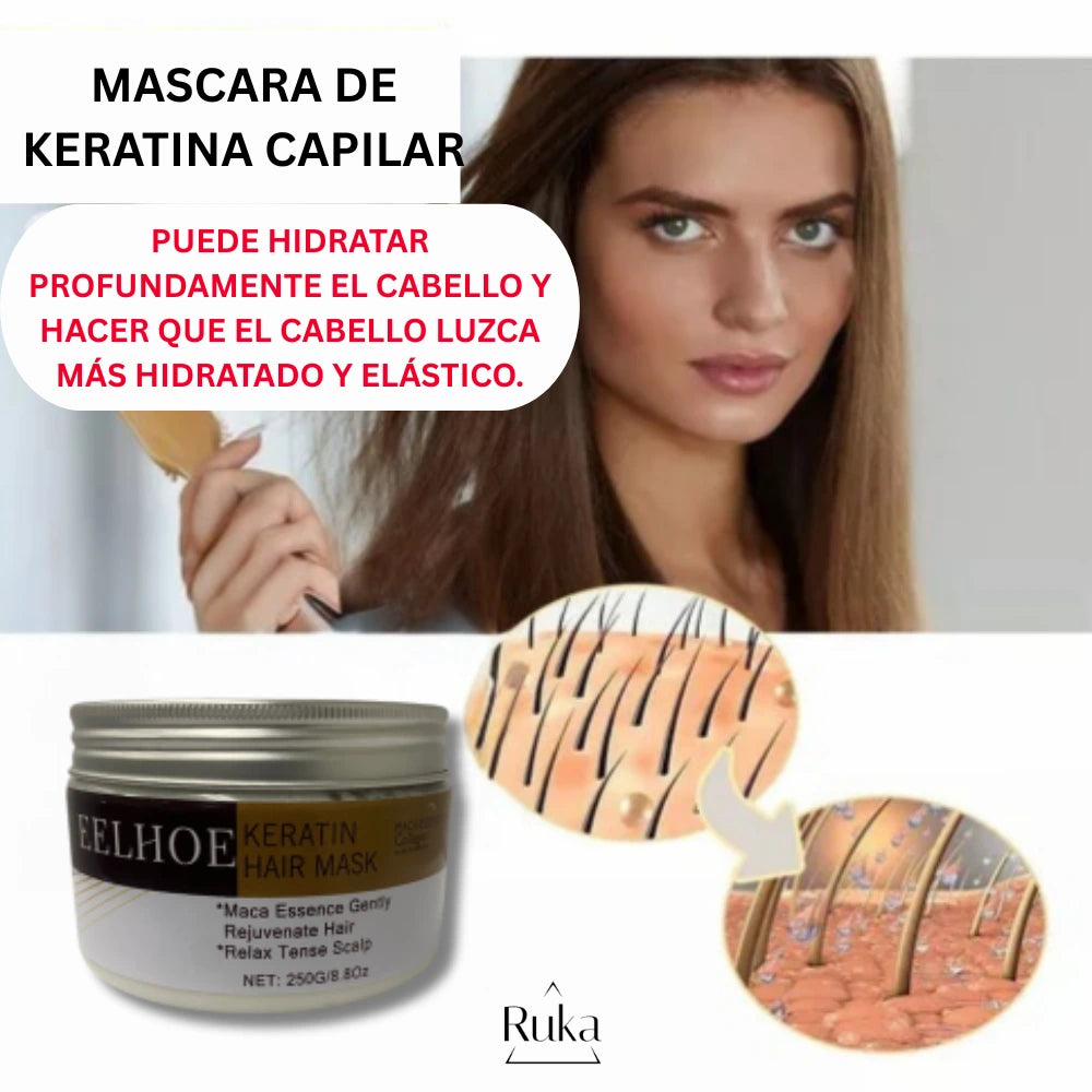 Keratina Luxe: ¡Resalta tu cabello en minutos!