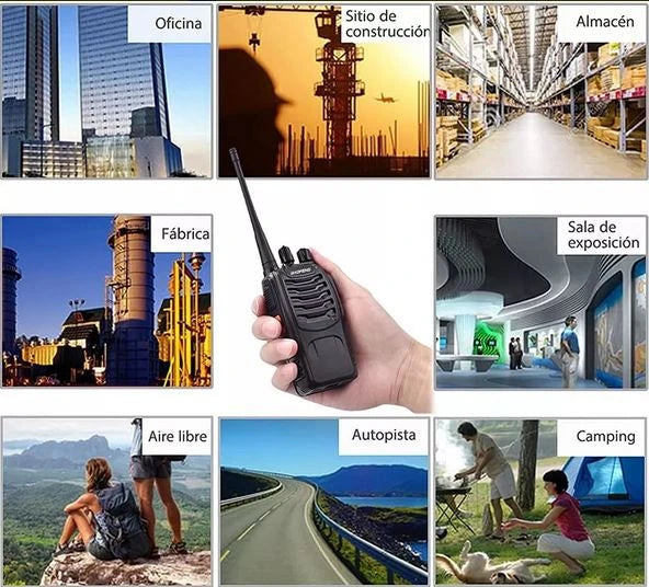 2 Radios Transmisor - Conéctate sin señal, siempre.
