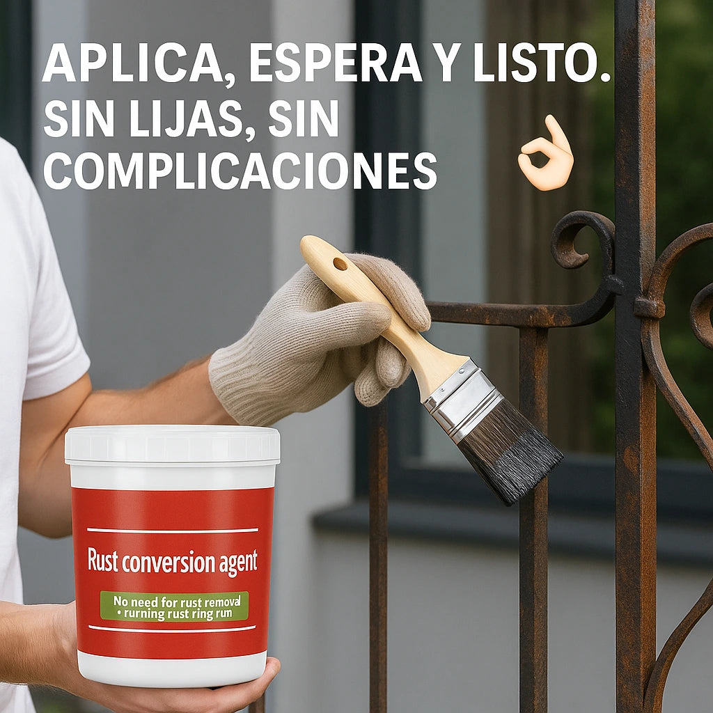 ¡Restaurar metal oxidado nunca fue tan fácil! (1 kilo)