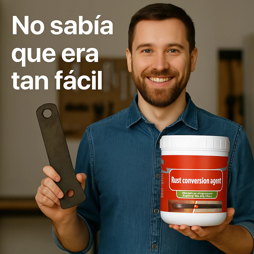 ¡Restaurar metal oxidado nunca fue tan fácil! (1 kilo)