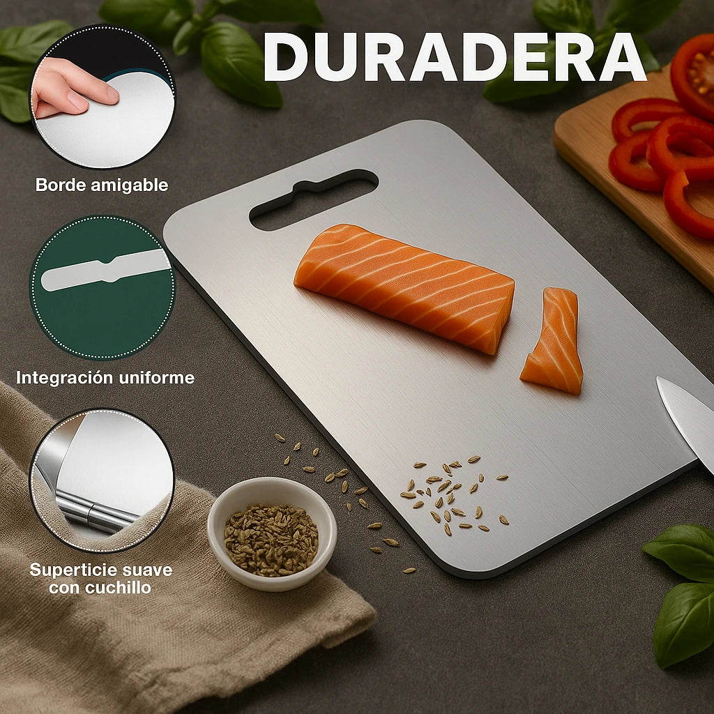Lo que no ves, te puede enfermar: ¡Cambia tu tabla por una SafeCut™! (20x30cm)