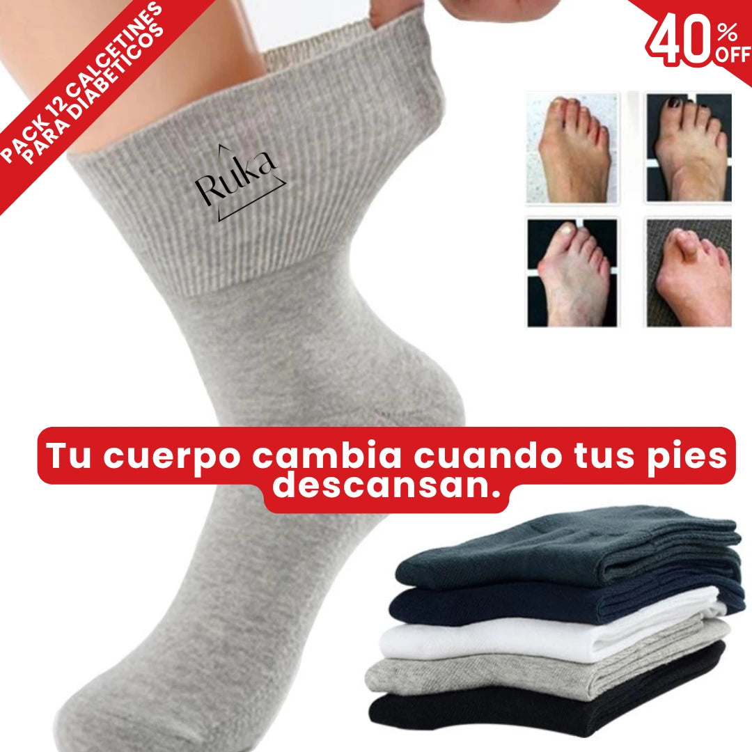 Soft Socks™ - El poder de moverte sin límites, otra vez. (pack de 12 unidades)