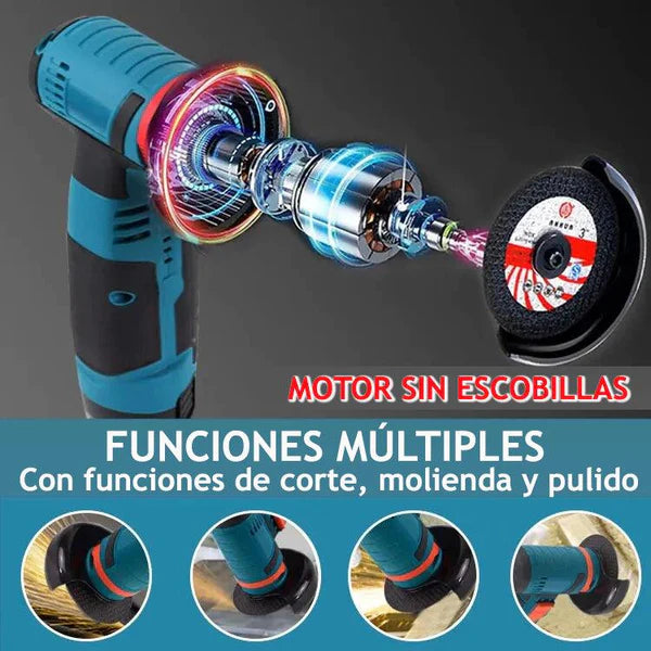 ¡Transforma tu Trabajo en Instantes! Mini Amoladora Angular Pulidora – Potencia y Precisión en tus Manos