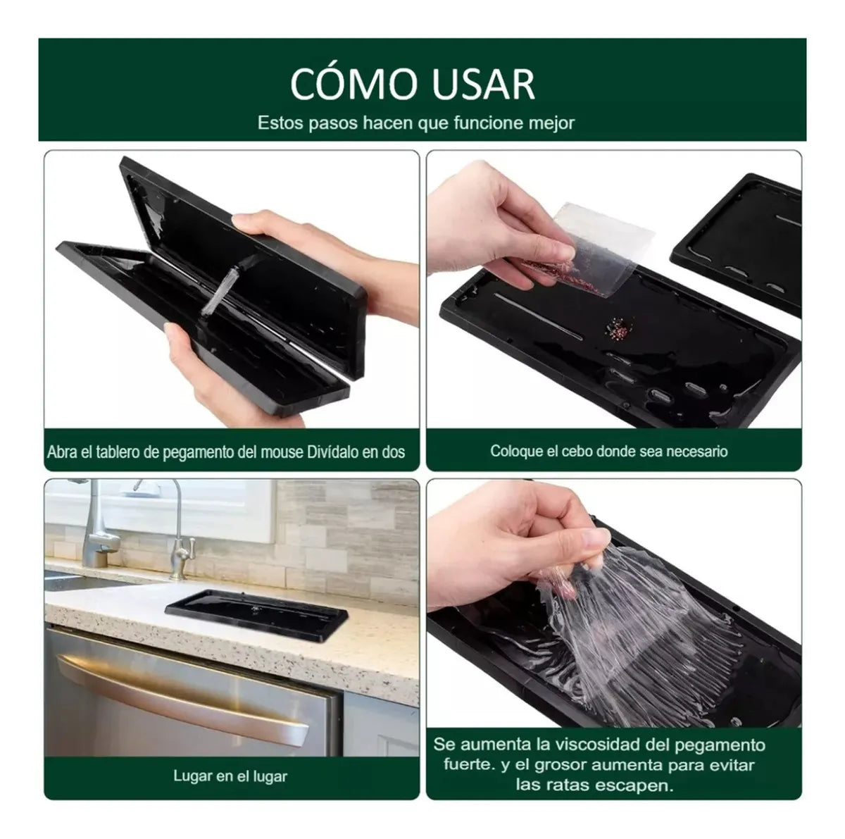 ¡Dile adiós a los ratones y bichos sin usar veneno ni trampas peligrosas!
