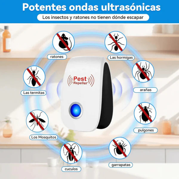 ¡Dile adiós a los ratones y bichos sin usar veneno ni trampas peligrosas!