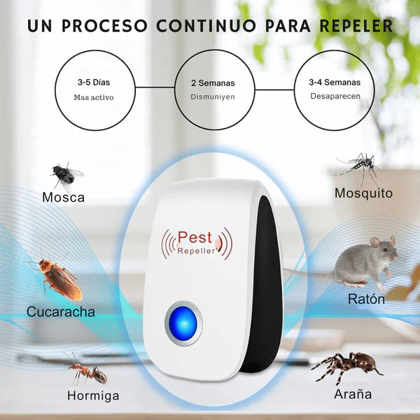 ¡Dile adiós a los ratones y bichos sin usar veneno ni trampas peligrosas!
