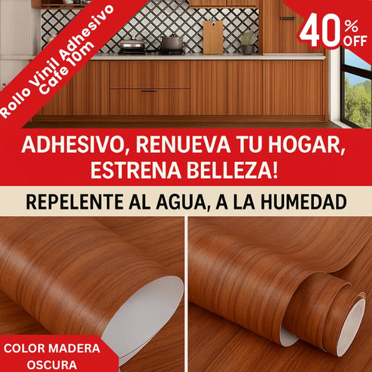 DuraWood™ - Renueva tus muebles y paredes con estilo rústico, fácil y económico. (10 mts) (2x1)