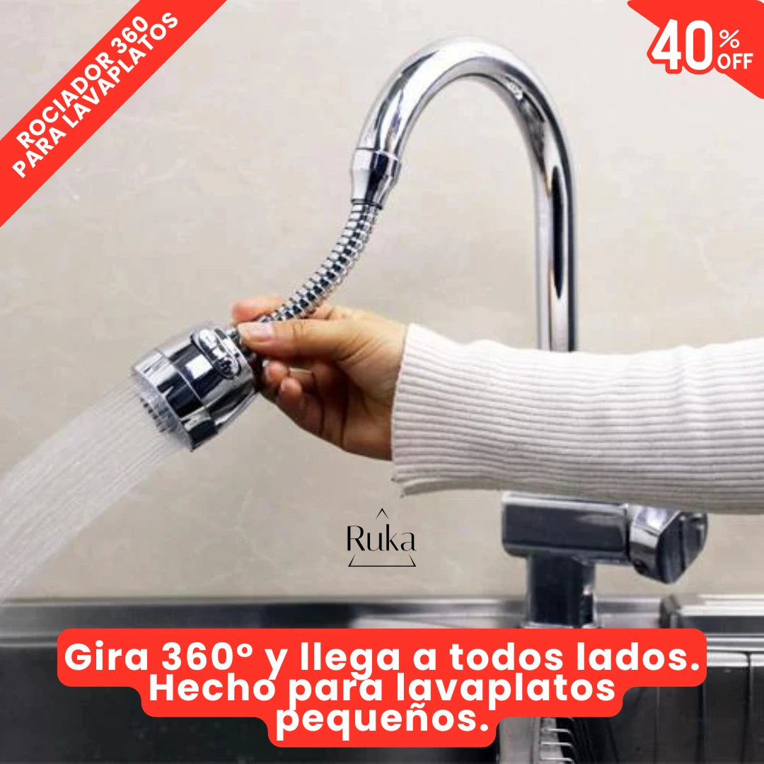 Rociador de 360° para Lavaplatos.