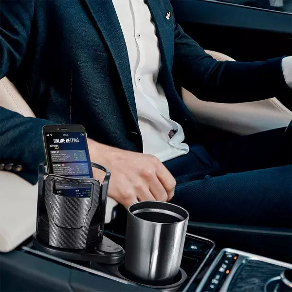 PortaMax® – Portavasos Car Cup Holder | Organiza y Protege tu Auto