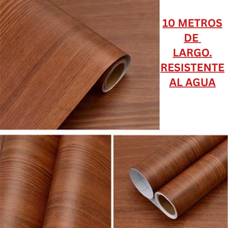 DuraWood™ - Renueva tus muebles y paredes con estilo rústico, fácil y económico. (10 mts) (2x1)