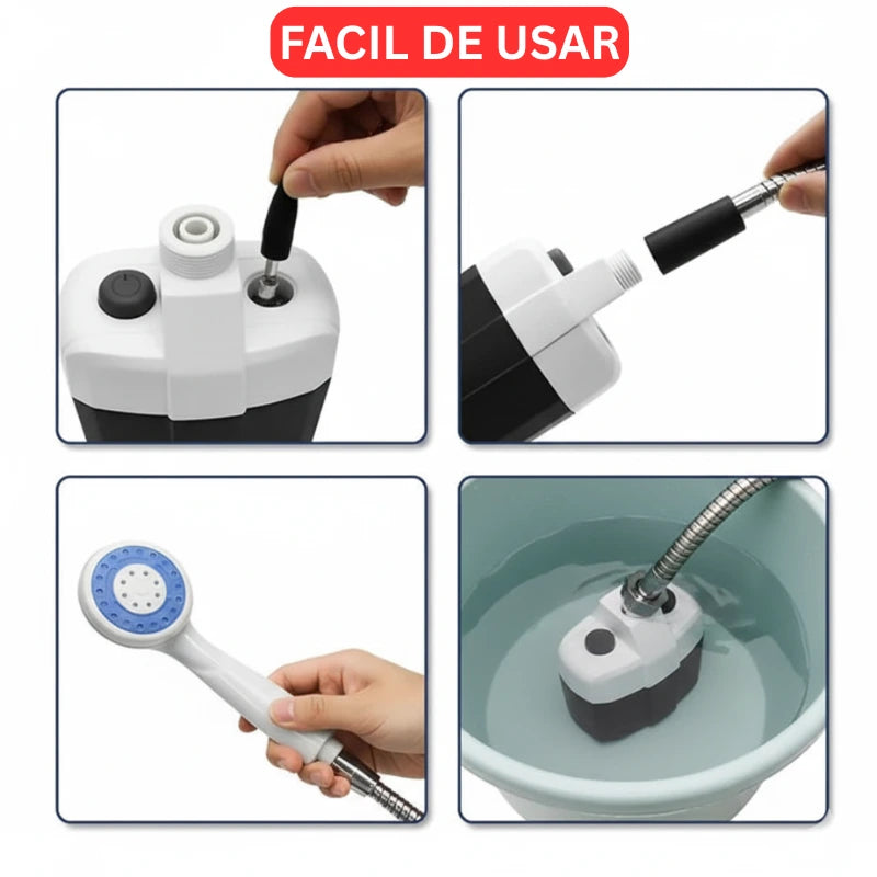 AquaGo™ 💧- Más que agua, tu comodidad portátil.
