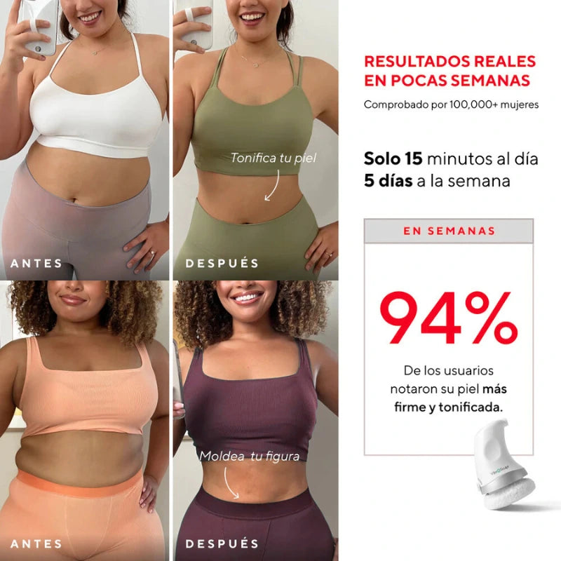¡Tonifica tu figura sin cirugía! Sculptivate define, reduce y realza tu cuerpo.