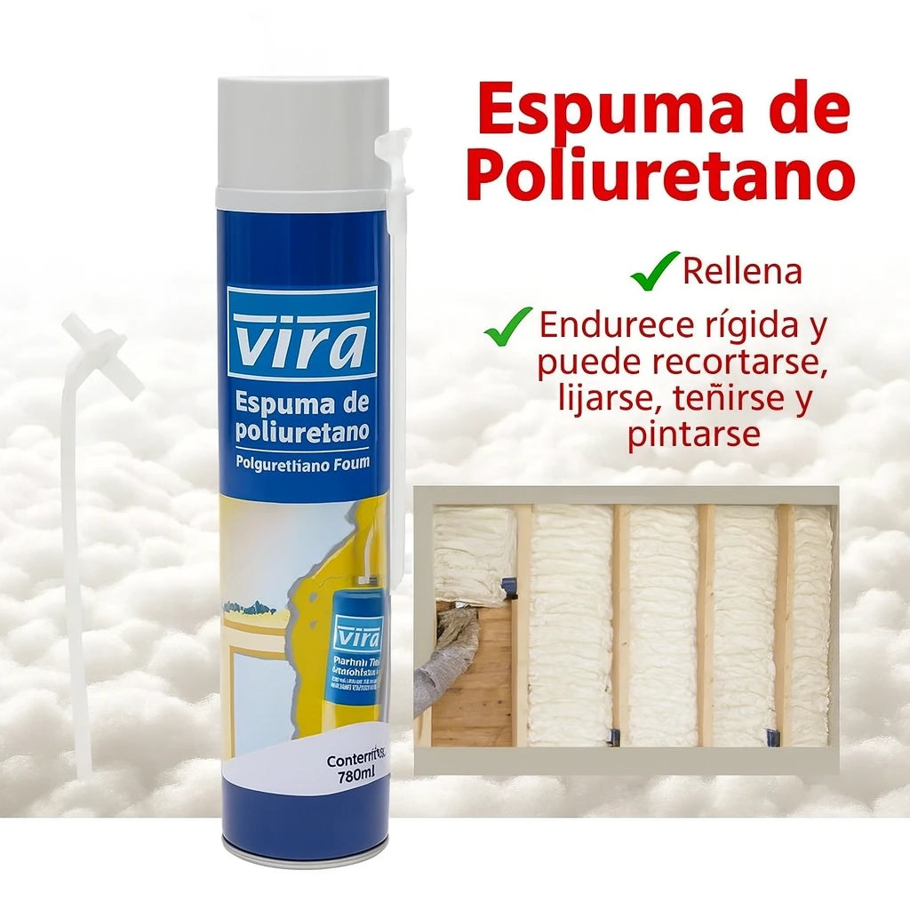 Espuma Expansiva de Poliuretano en Spray