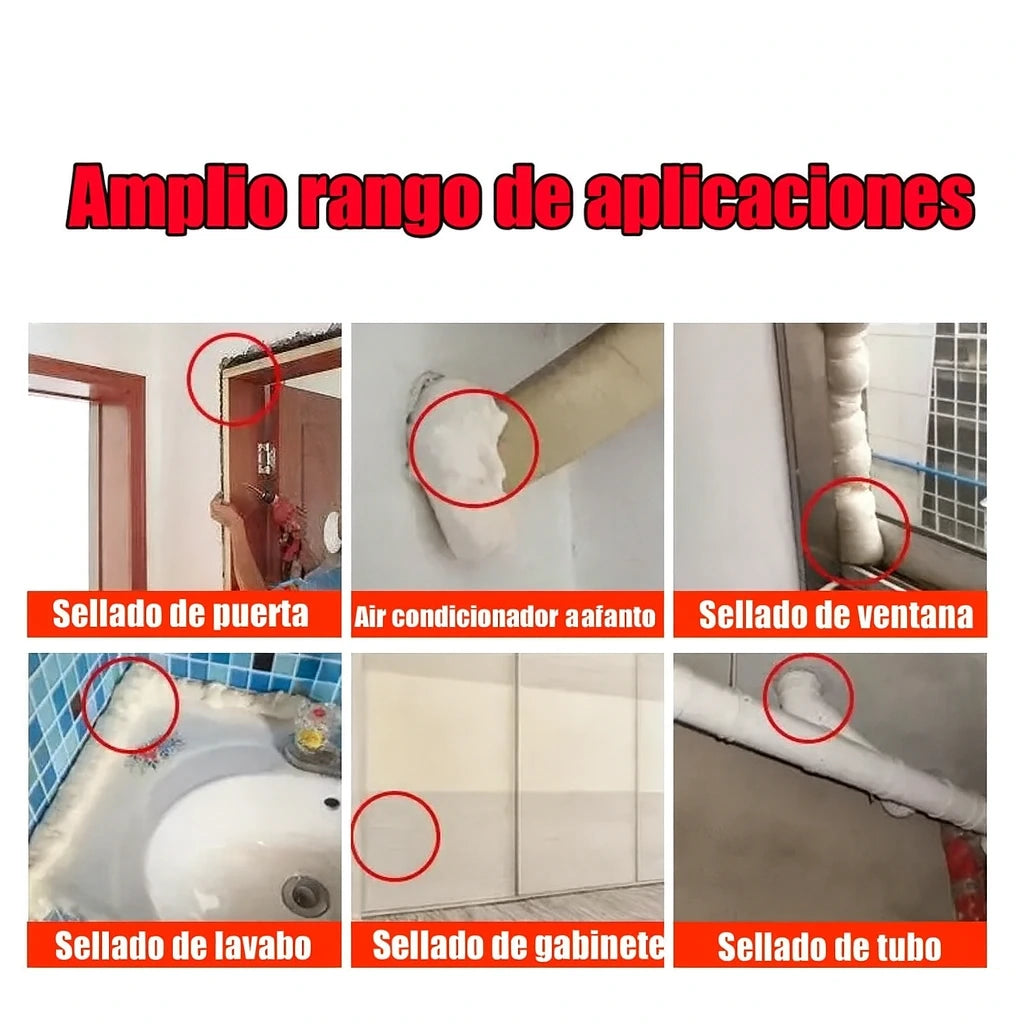 Espuma Expansiva de Poliuretano en Spray