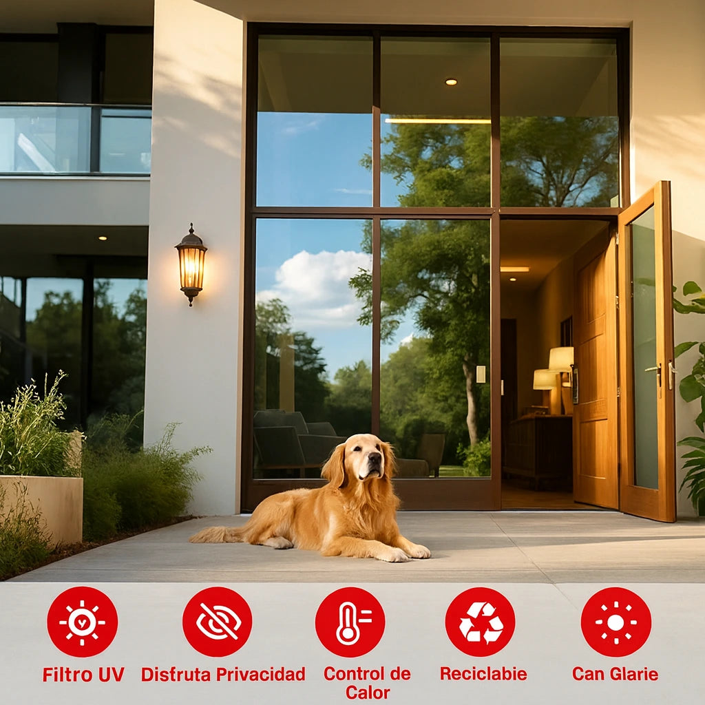 UV PROTECTOR™ - Espejo por fuera. Frescura por dentro. Sin gastar más luz. (3 rollos)