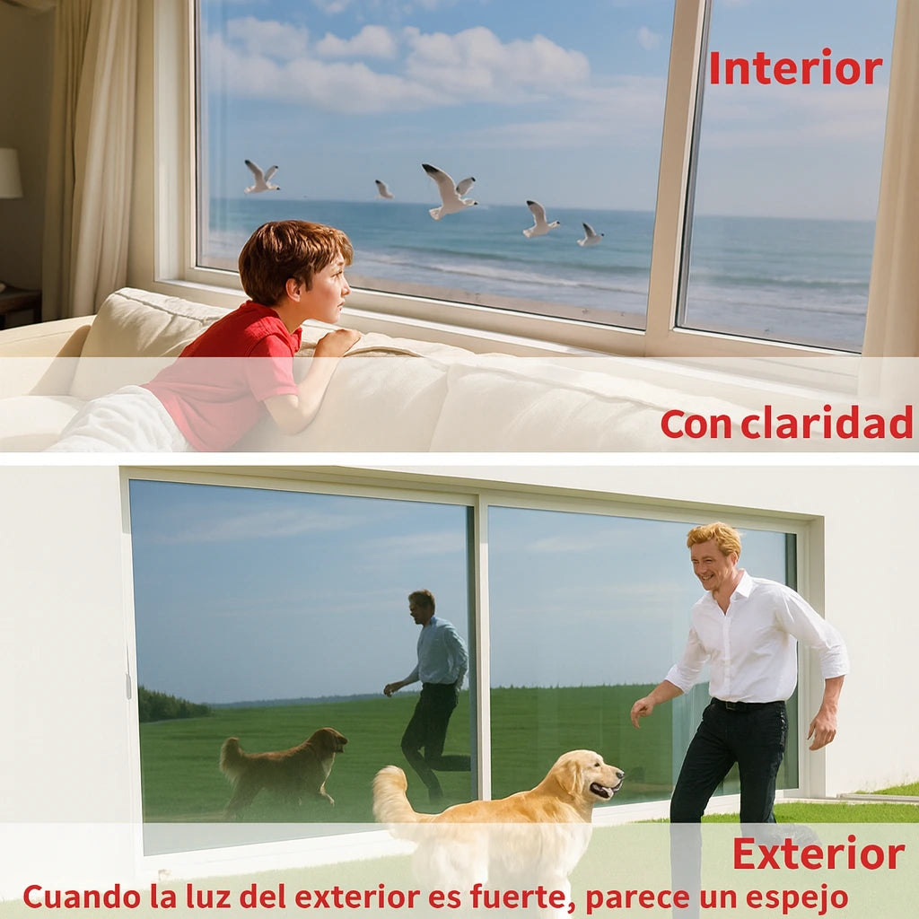 UV PROTECTOR™ - Espejo por fuera. Frescura por dentro. Sin gastar más luz. (3 rollos)