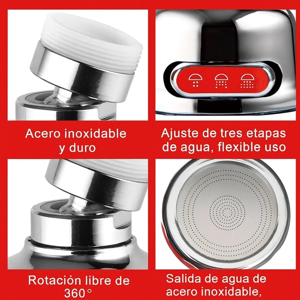 Rociador de 360° para Lavaplatos.