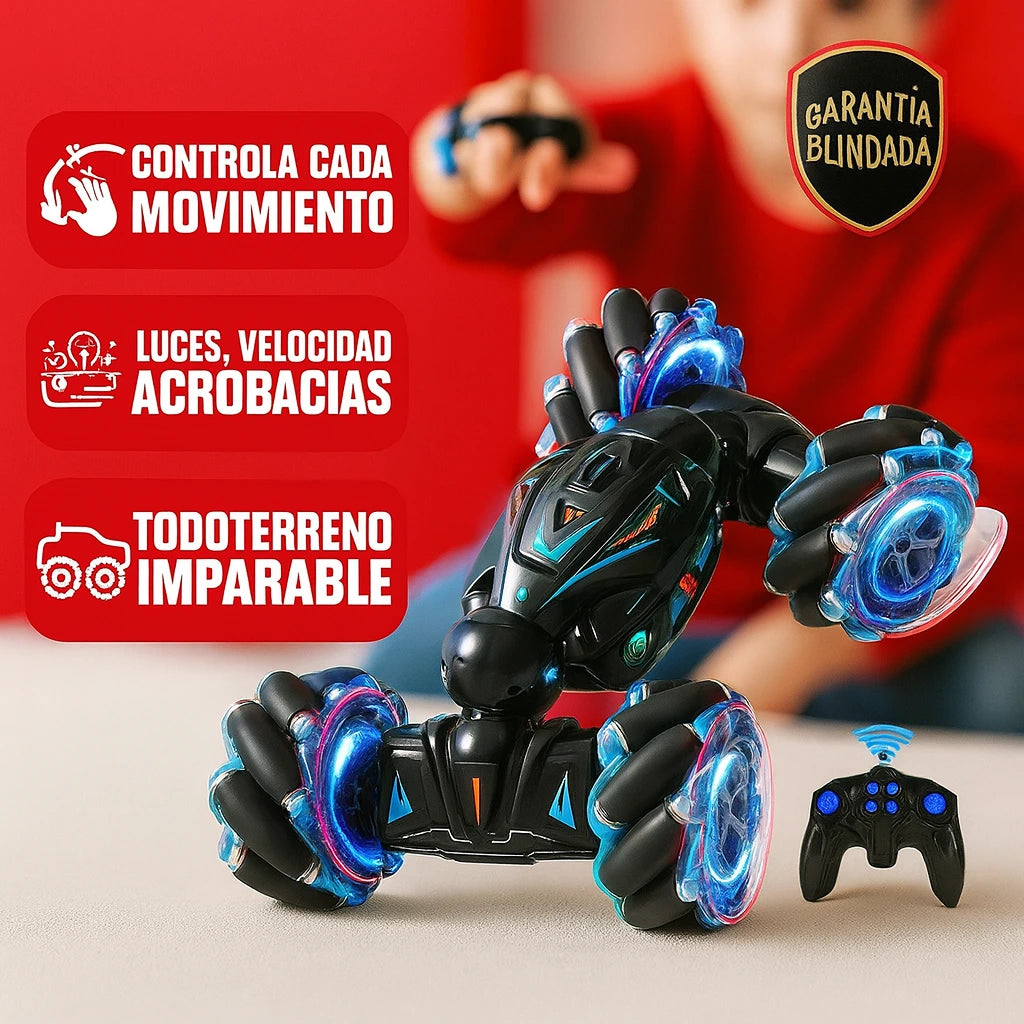 Rayo360™ - Auto ElectricoAcrobático 4x4 Con Control
