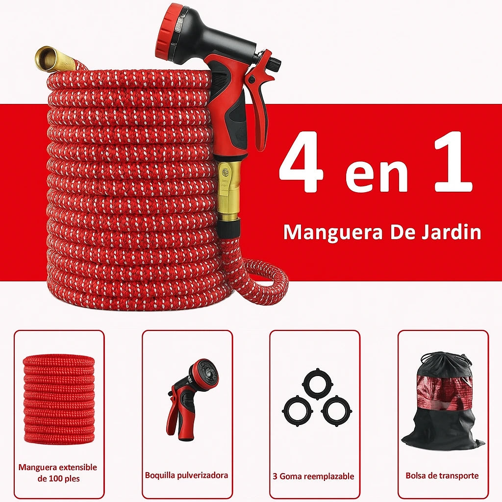 HydroPro™ – La manguera que dura años, no una sola temporada.