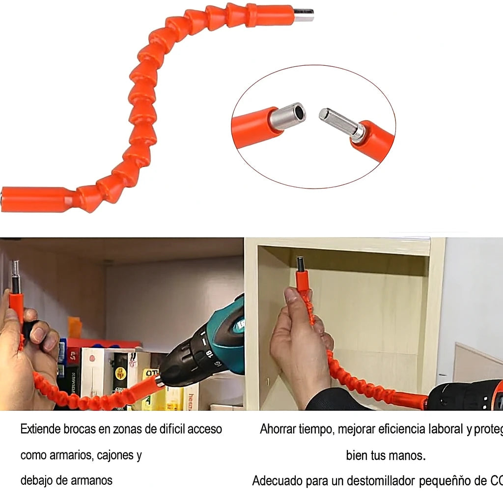 Eje Mágico™ - Entra donde tu taladro no puede.