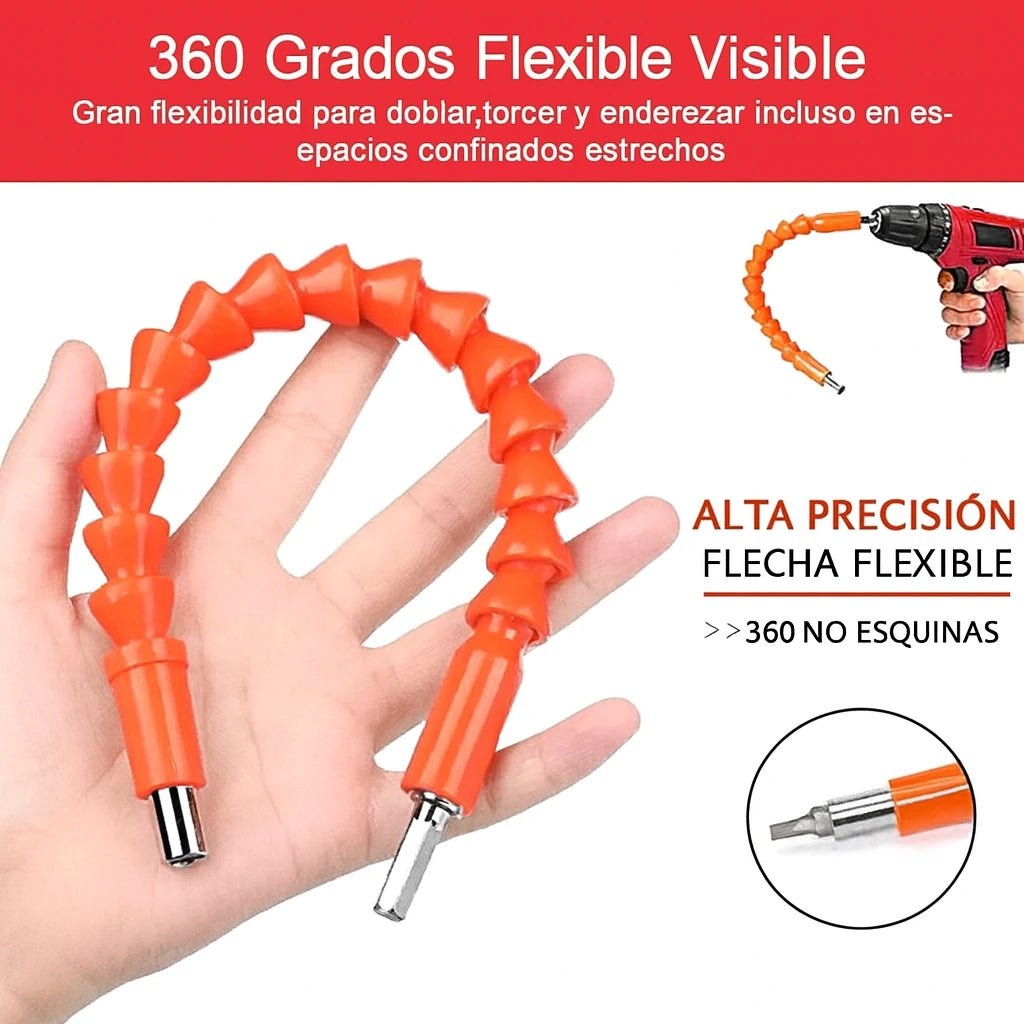 Eje Mágico™ - Entra donde tu taladro no puede.