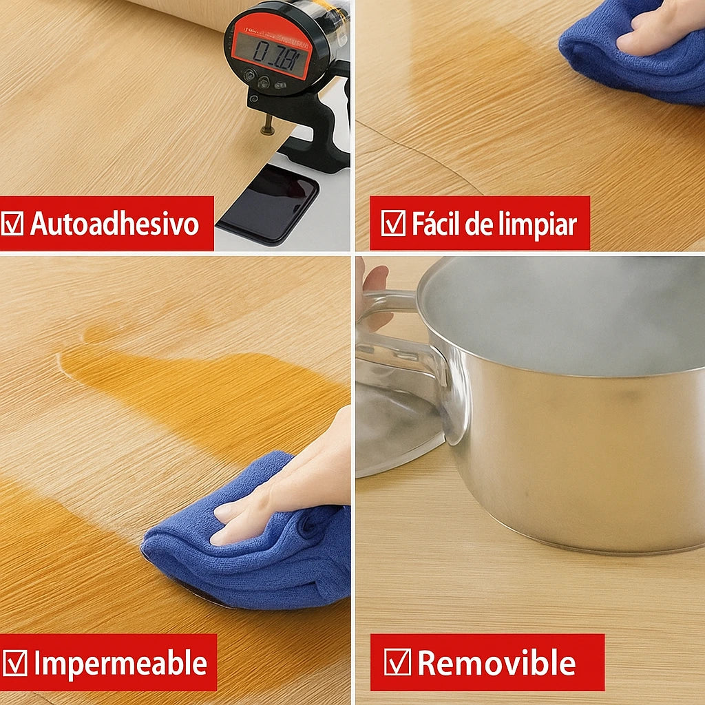 DuraWood™ - Renueva tus muebles y paredes con estilo rústico, fácil y económico. (10 mts) (2x1)