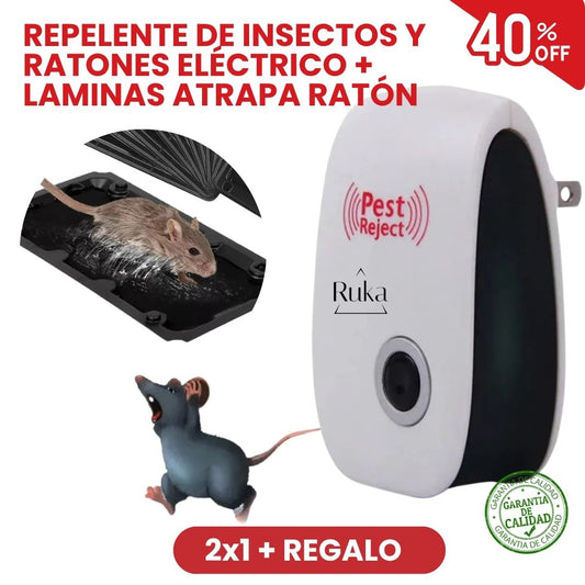 ¡Dile adiós a los ratones y bichos sin usar veneno ni trampas peligrosas!