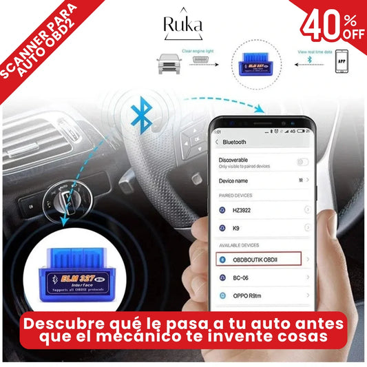 AutoScan™ — Descubre qué le pasa a tu auto desde el celular.