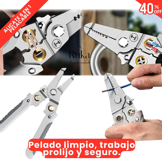 CABLIX™ – Corta, pela y conecta sin dañar el cobre ⚡