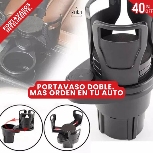 PortaMax® – Portavasos Car Cup Holder | Organiza y Protege tu Auto