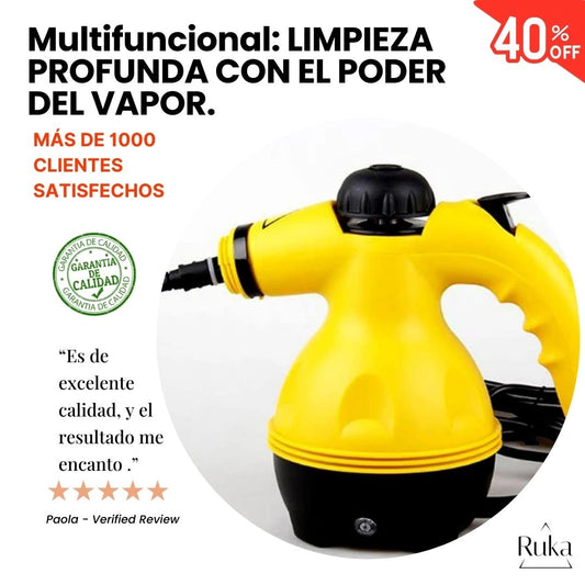 EcoVap: Limpiador y Sanitizador a Vapor Multifuncional.