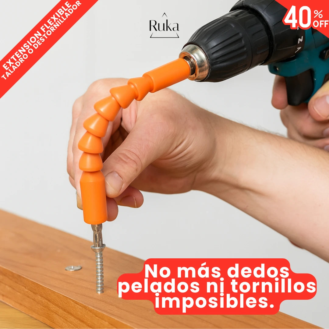 Eje Mágico™ - Entra donde tu taladro no puede.