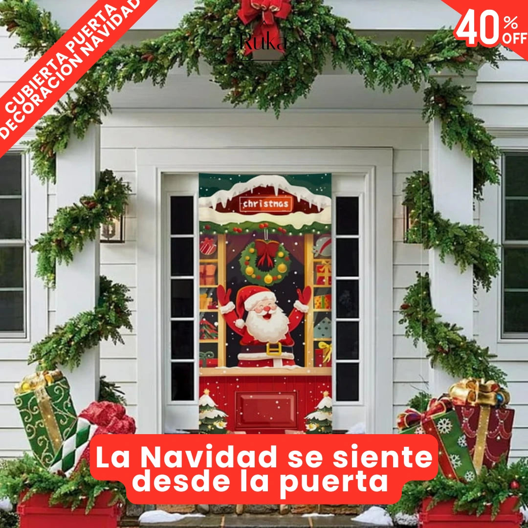 Transforma tu puerta en la bienvenida más mágica de tu hogar 🎄
