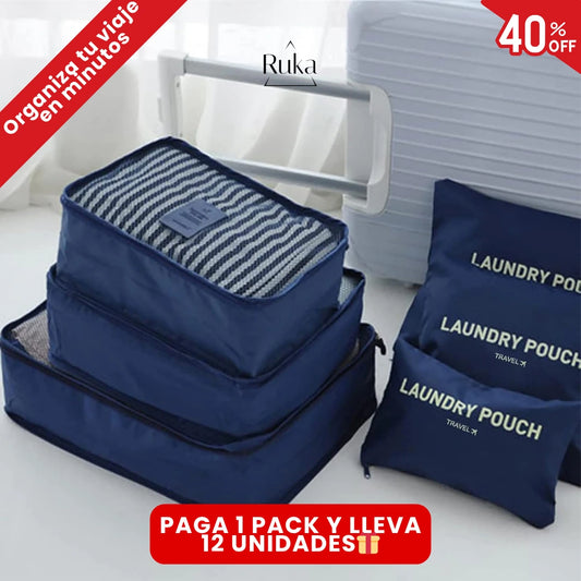 ViajaListo® - Tu maleta, siempre ordenada y lista (12 UNIDADES)