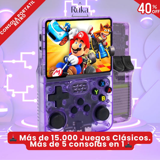 Consola Retro Portátil - Revive tu infancia en la palma de tu mano 🎮