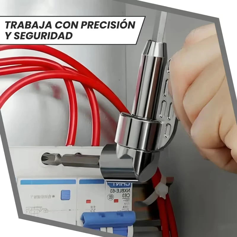 Adaptador de Taladro - La Solucion Para Espacios Reducidos (2x1)