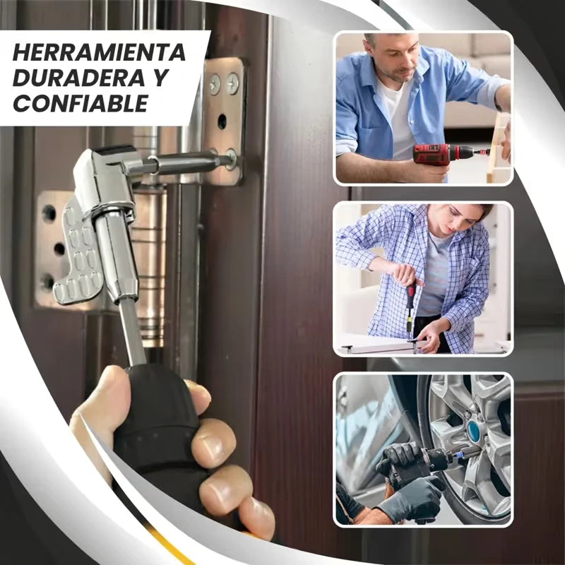 Adaptador de Taladro - La Solucion Para Espacios Reducidos (2x1)