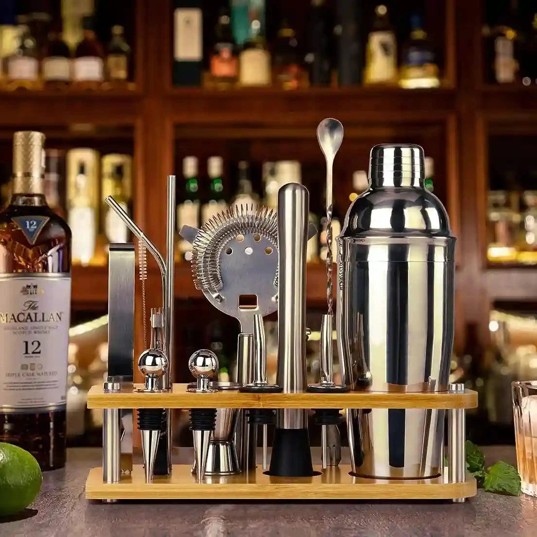 Set Cocteleria Mixologia Estilo Bartender (13 piezas)