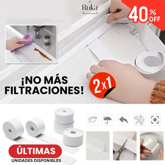Cuida Tu Casa Con la Cinta Impermeable 100% Resistente (6 Metros c/u)